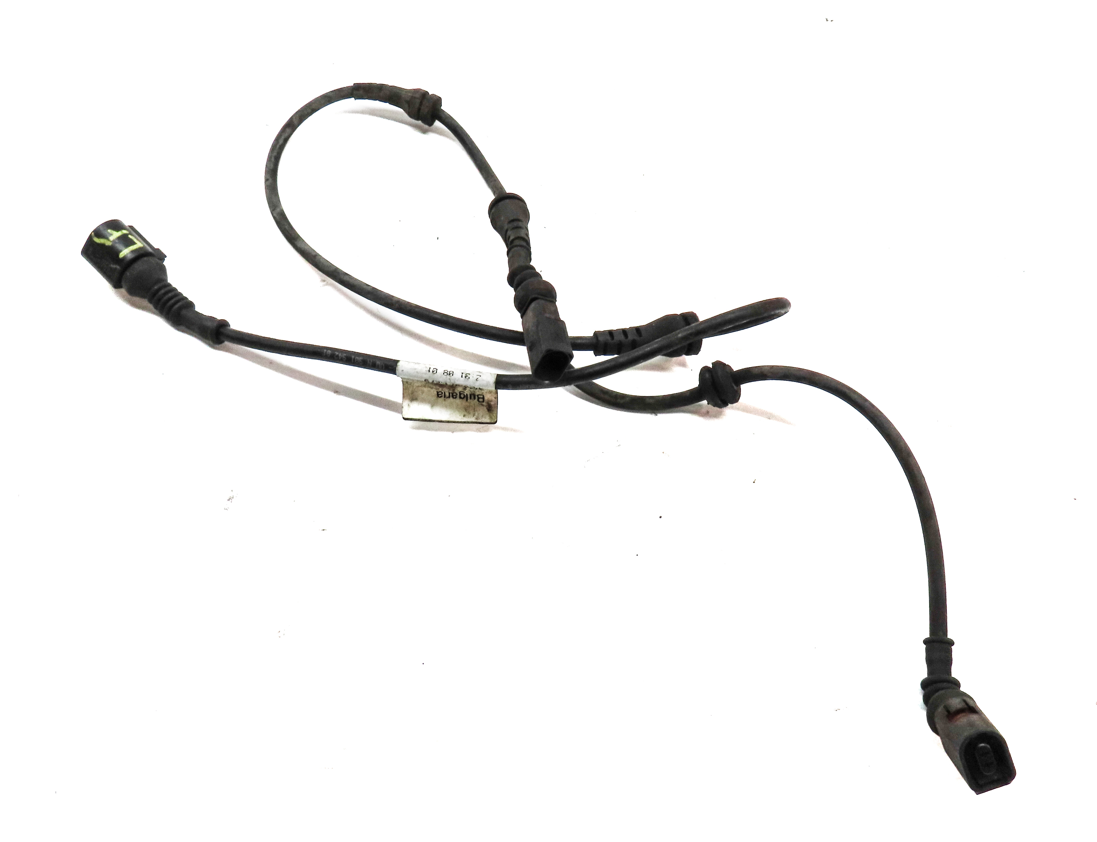 2011 AUDI Q7 4L FRONT LEFT DRIVER ANTI-LOCK ABS WHEEL SPEED SENSOR WIRE HARNESS — exact item pictured
